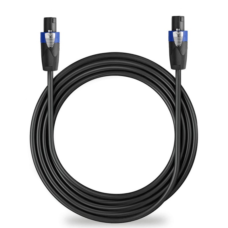 Yoico Pro 100 Feet 12AWG Speakon to Speakon Cable - Heavy Duty 100ft 12 Gauge Speaker Wire Cord with Twist Lock for Audio Amplifier - Single - Image 4